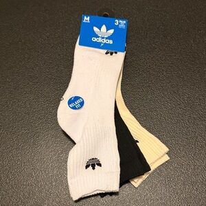 Adidas Originals Trefoil 2.0 3-pack High Quarter socks